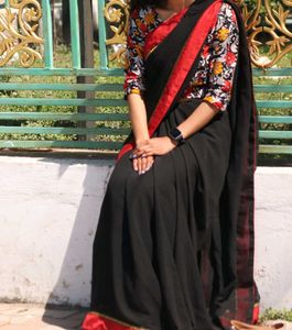 Beautiful Black Saree