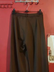 Brown Wide Leg Trousers
