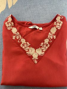Orange kurta