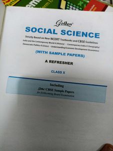 Golden Social Science Class 10 (Refrence Book