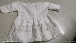 White Embroidered Top