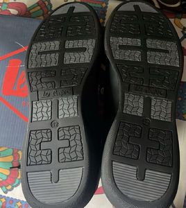 AUTHENTIC LEE COOPER 1908 LACE UP BLACK SNEAKERS