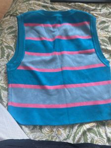 Zara Striped Knit Vest