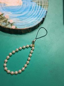 Pearl Beaded Phone charm 🧿