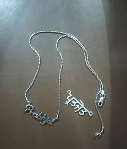 Women OG Silver Name Pendant 🥰