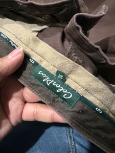 colorplus Brown Casual Trousers