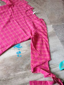 Elegant Blue Printed Kurtis Combo of 2