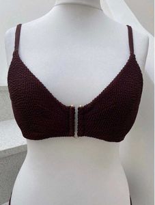 Free delivery...Brown Textured bra 36B