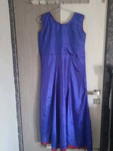 Elegant Blue Ethnic Gown