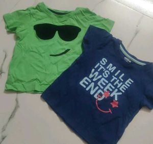 Kids Max & Zudio Tshirt (12 Months)