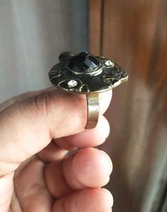 Vintage Look Adjustable Ring