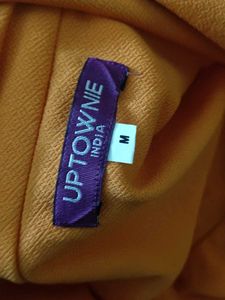 Orange Sleeveless Top