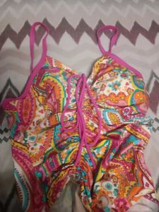 Sexy Paisley Print Swimsuit