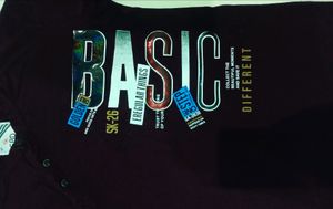 Men Violet Tshirt