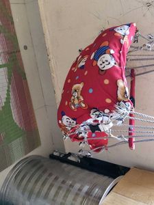 Baby Swing with Cartoon Print