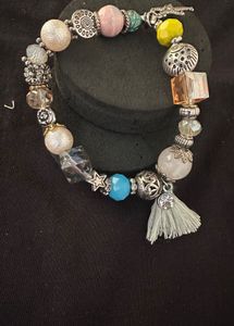 Beaded Charm Bracelet