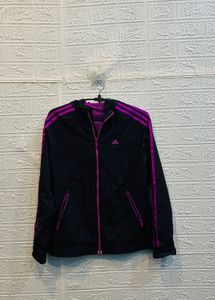 🇹🇭 Adidas Imported Track Jacket - Black & Purple