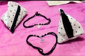 Anklets+Dental Floss (15 Pcs. )+ 2 Coins Pouches