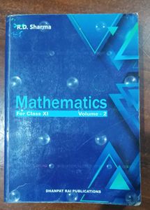 Mathematics Class XI Vol 2