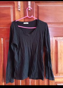 Black Long Sleeve Top
