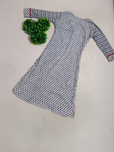 Cotton Printed Kurta – Office &amp; Daily Wear