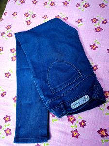 Dark Blue Denim Jeans