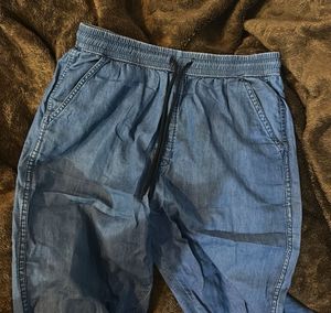 Denim Joggers