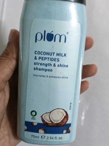 Plum Coconut Milk &amp; Peptide Shampoo