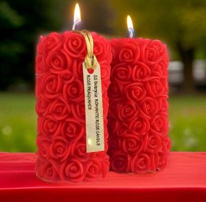 Romantic Rose Scented Candles