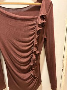 Beautiful Brown Imported Top