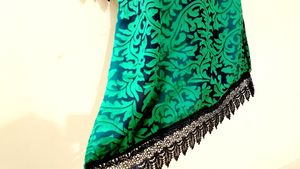 🖤Brasso Work Eligant Kurti(Stitched)