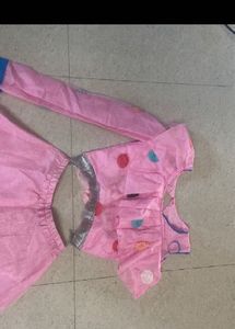 Pink Polka Dot Lehenga Choli