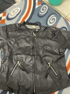 Stylish Black Leather Jacket