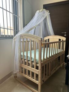Baby Cot with Mosquito Net
