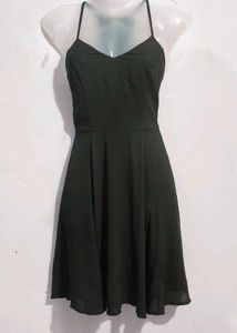 BLACK SHORT DRESS