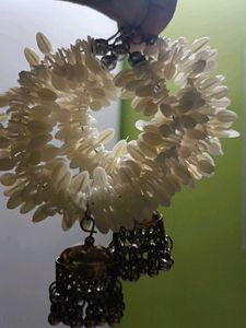 Floral Jhumka Earrings