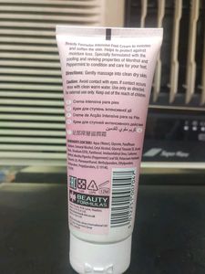 Beauty Formulas Foot Cream