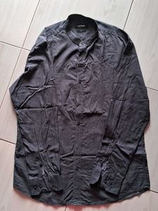 Charcoal Colour Formal Shirt For Men