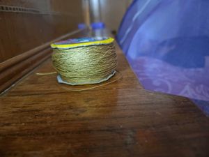 Pack of 1 Embroidery Metallic Golden Zari Roll