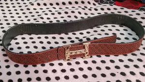 HERMES H Logo Belt