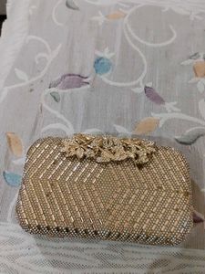 Elegant Gold Clutch Purse 👛