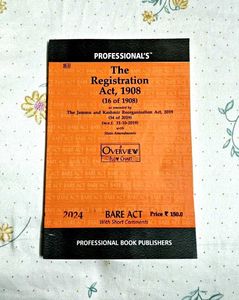 Registration Act,1908 (Edition 2024)