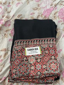 Elegant Garden-Silk Saree
