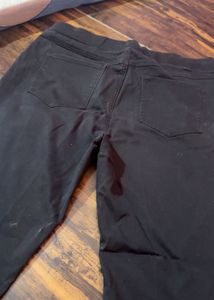 Black Embellished Pants