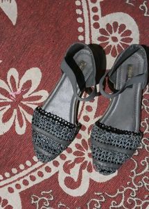 Gray Miss Unique Sandals