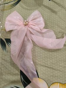 Combo - 9 Organza Bow Clips