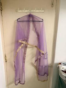 Embroidered Anarkali Gown dupatta set with bottom