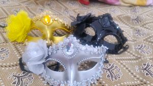 Masquerade Masks (Set of 3)
