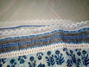 Blue Anarkali Kurta  Myntra