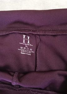 Slim fit high waist mini skort